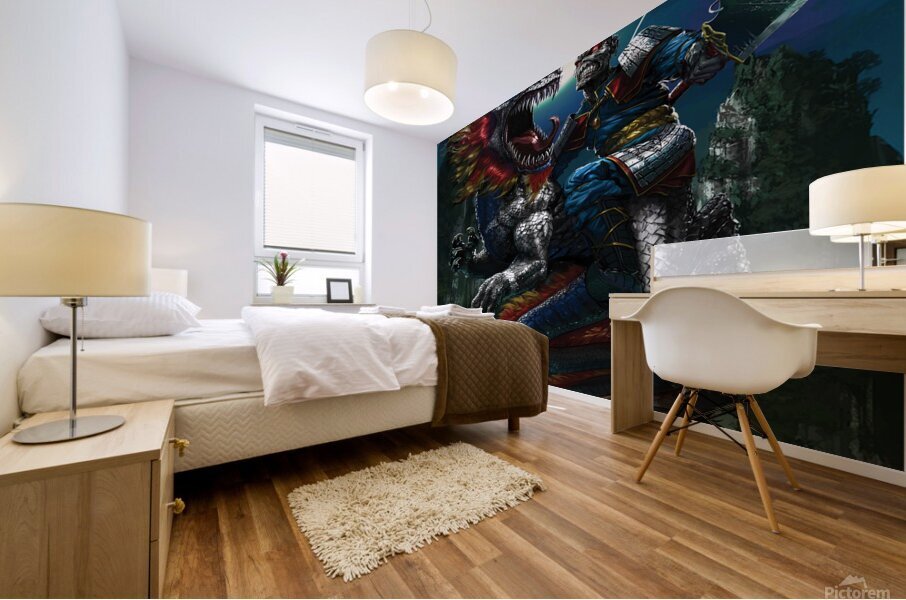 Iron Maiden Mural print