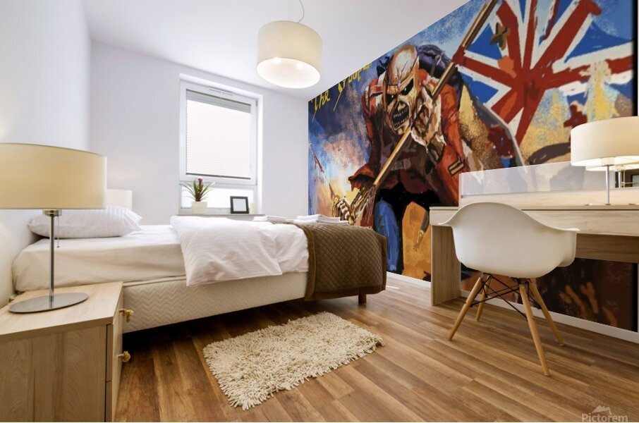 Iron Maiden Mural print