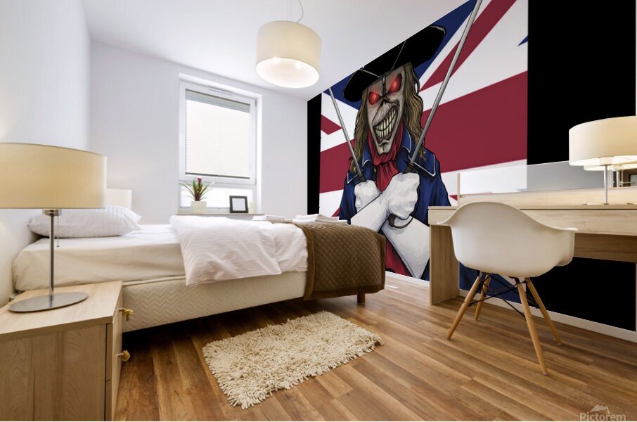 Iron Maiden Mural print