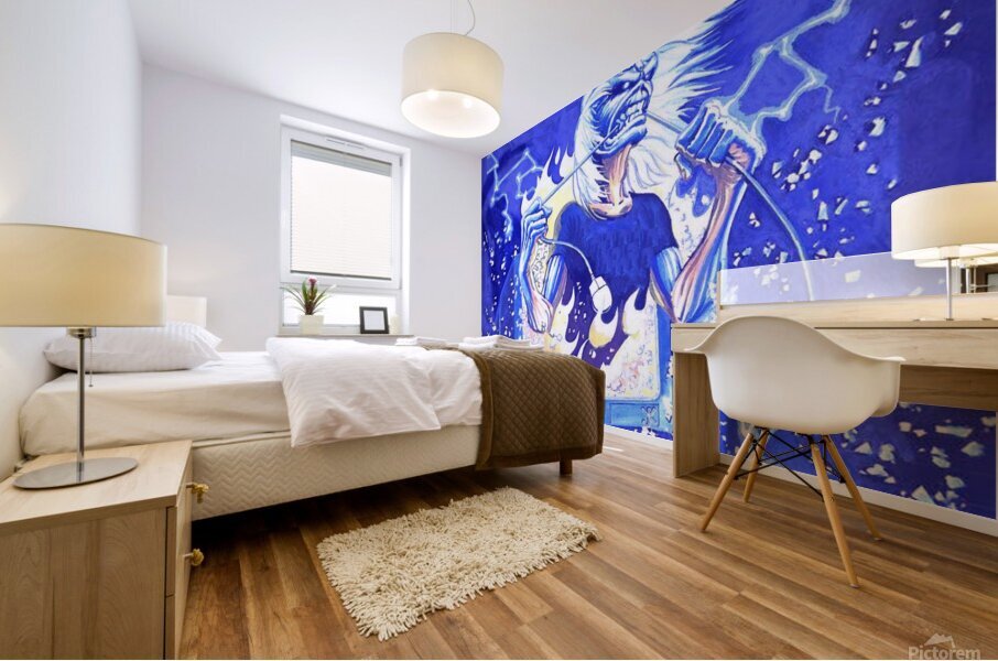 Iron Maiden Mural print