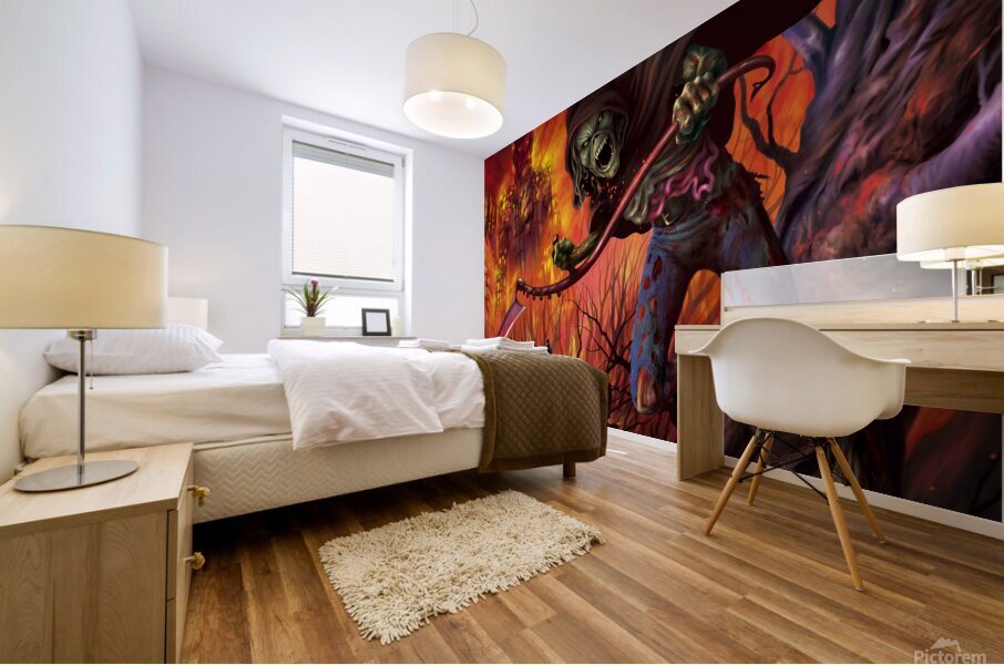 Iron Maiden Mural print