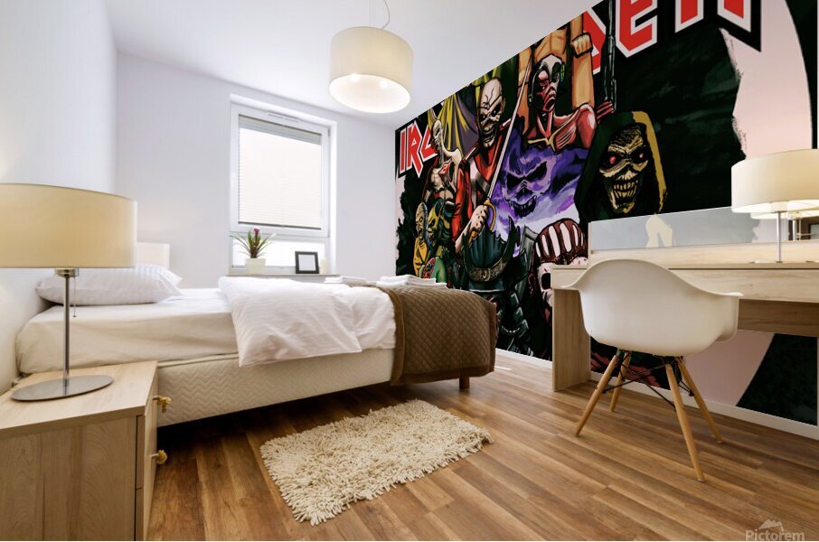 Iron Maiden Mural print