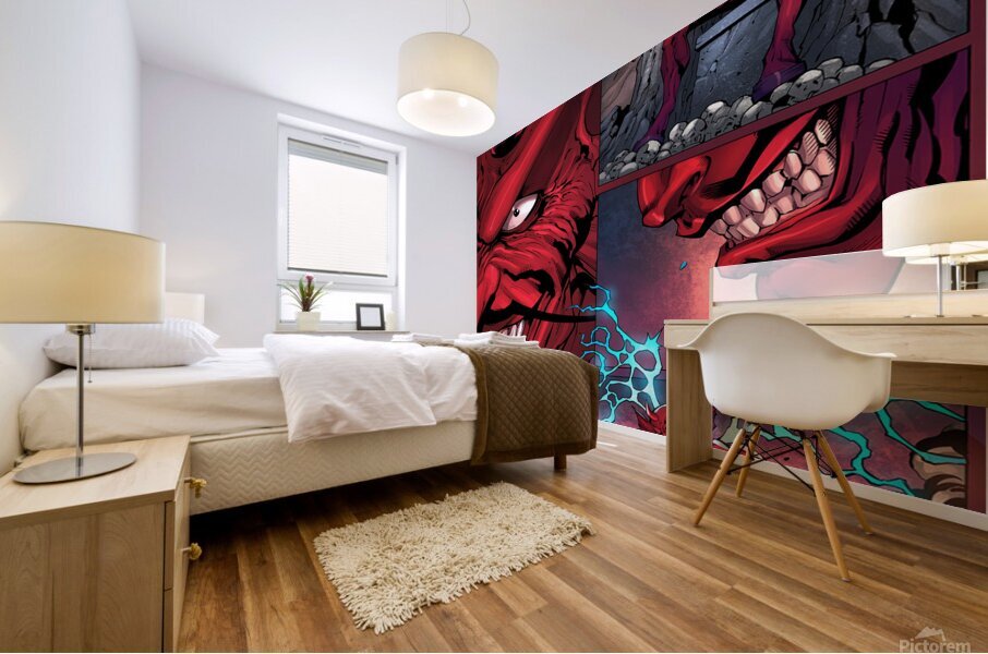 Iron Maiden Mural print