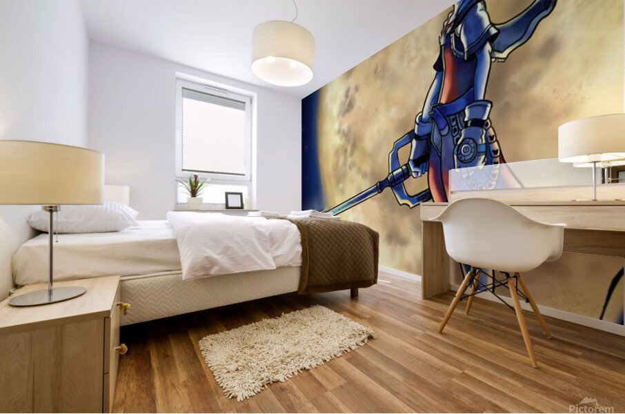kingdom hearts Mural print