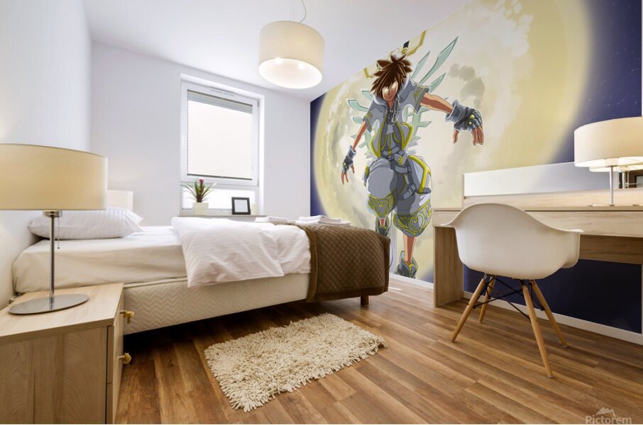 kingdom hearts Mural print