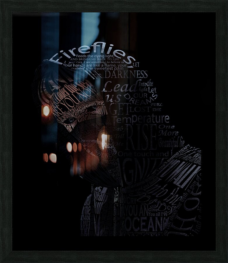 Alan Walker Picture Frame print