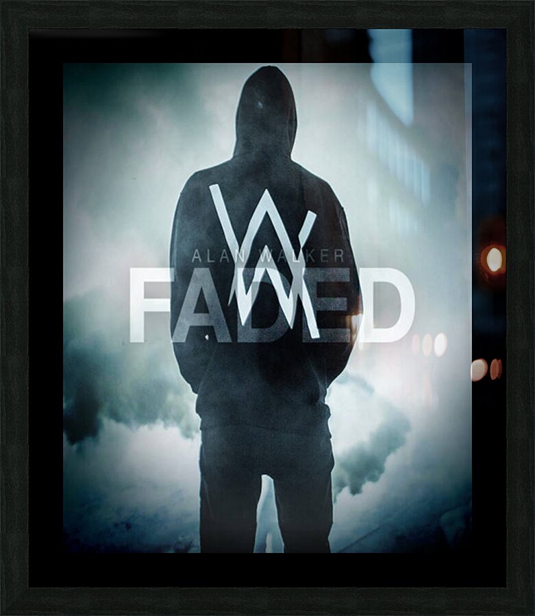 Alan Walker Picture Frame print