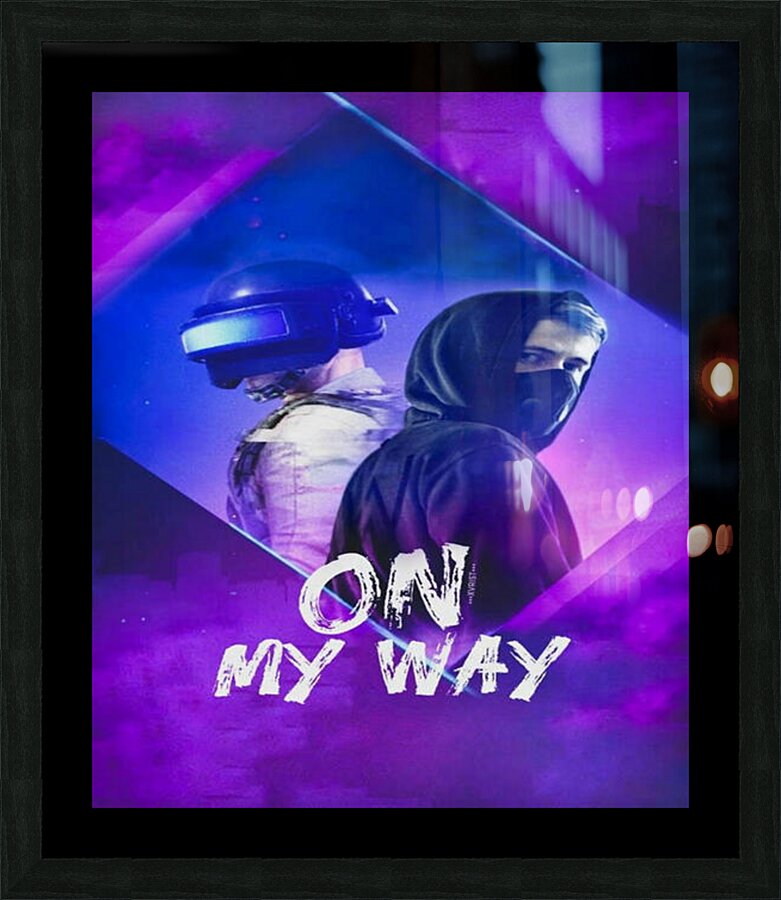 Alan Walker Picture Frame print