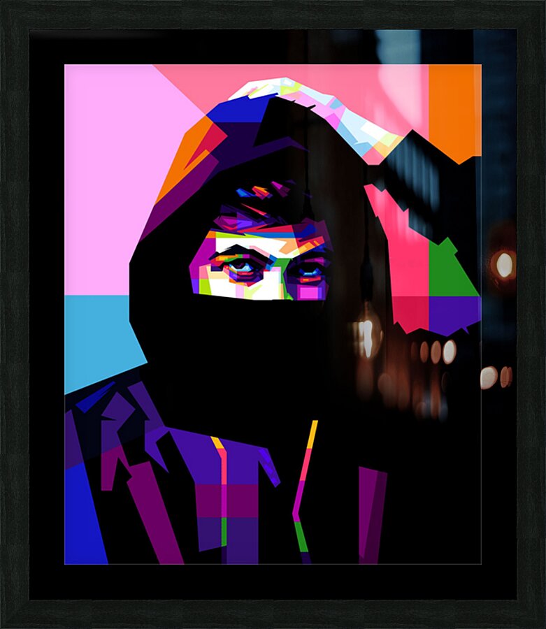 Alan Walker Picture Frame print