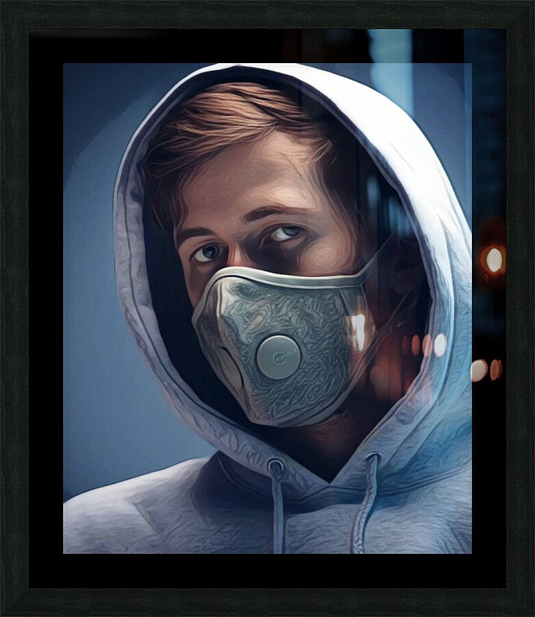 Alan Walker Picture Frame print