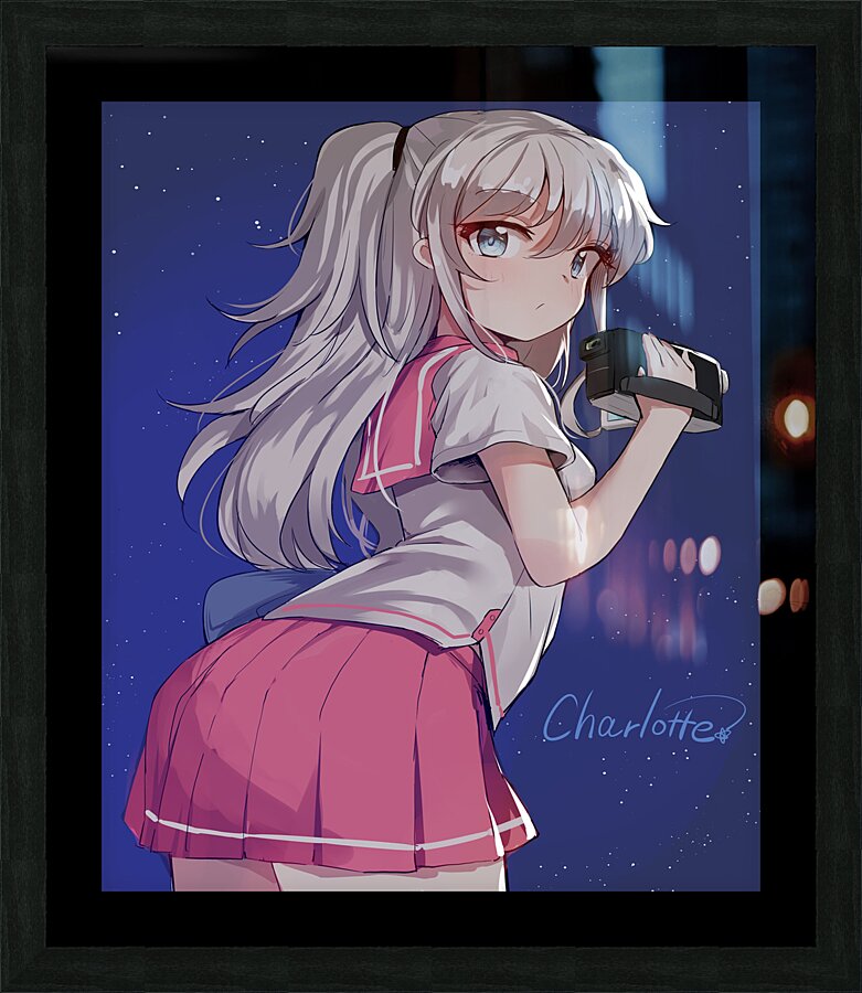 Charlotte Picture Frame print