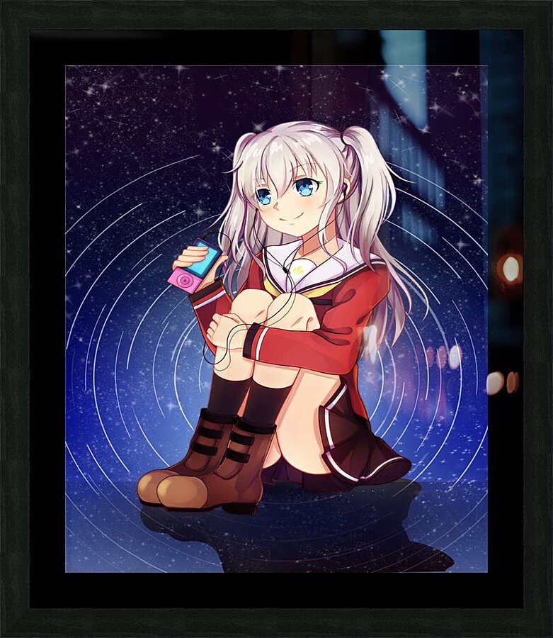 Charlotte Picture Frame print