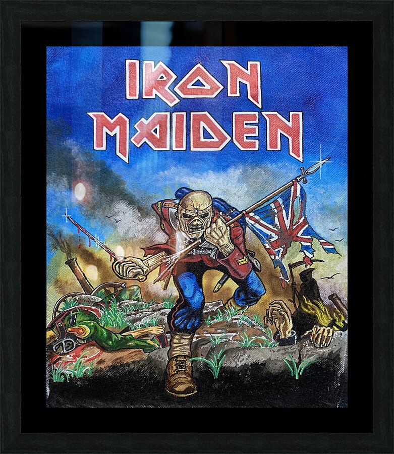 Iron Maiden Picture Frame print