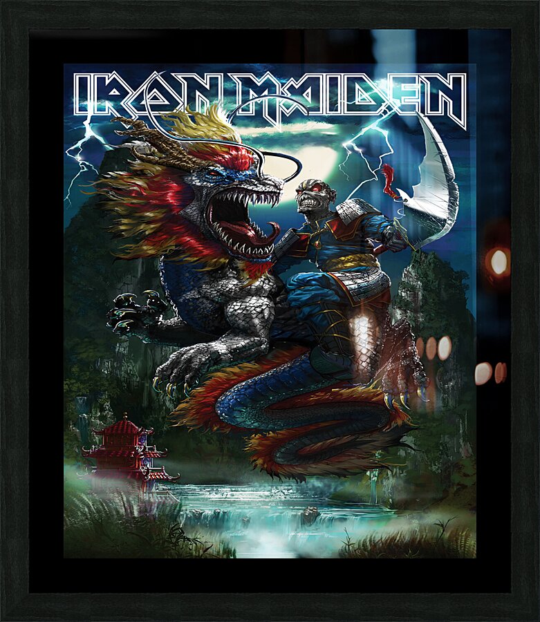 Iron Maiden Picture Frame print