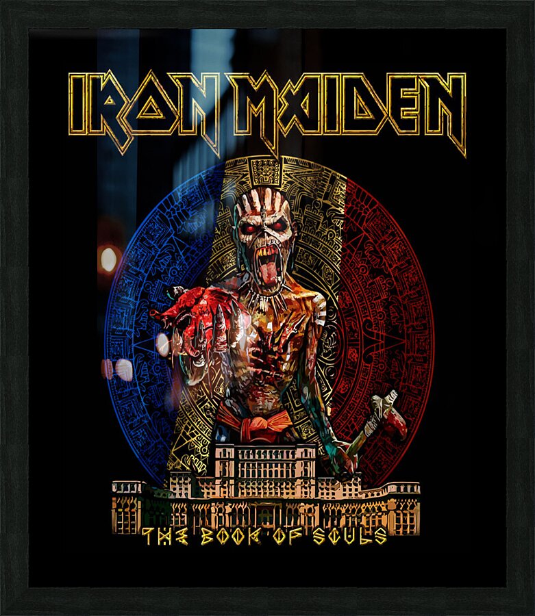 Iron Maiden Picture Frame print