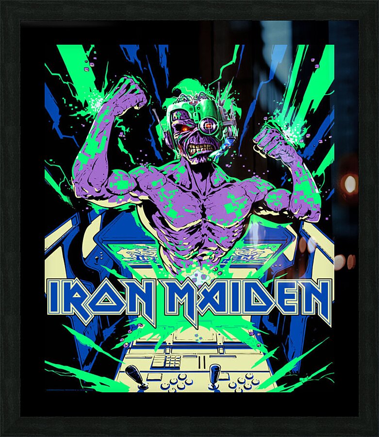 Iron Maiden Picture Frame print