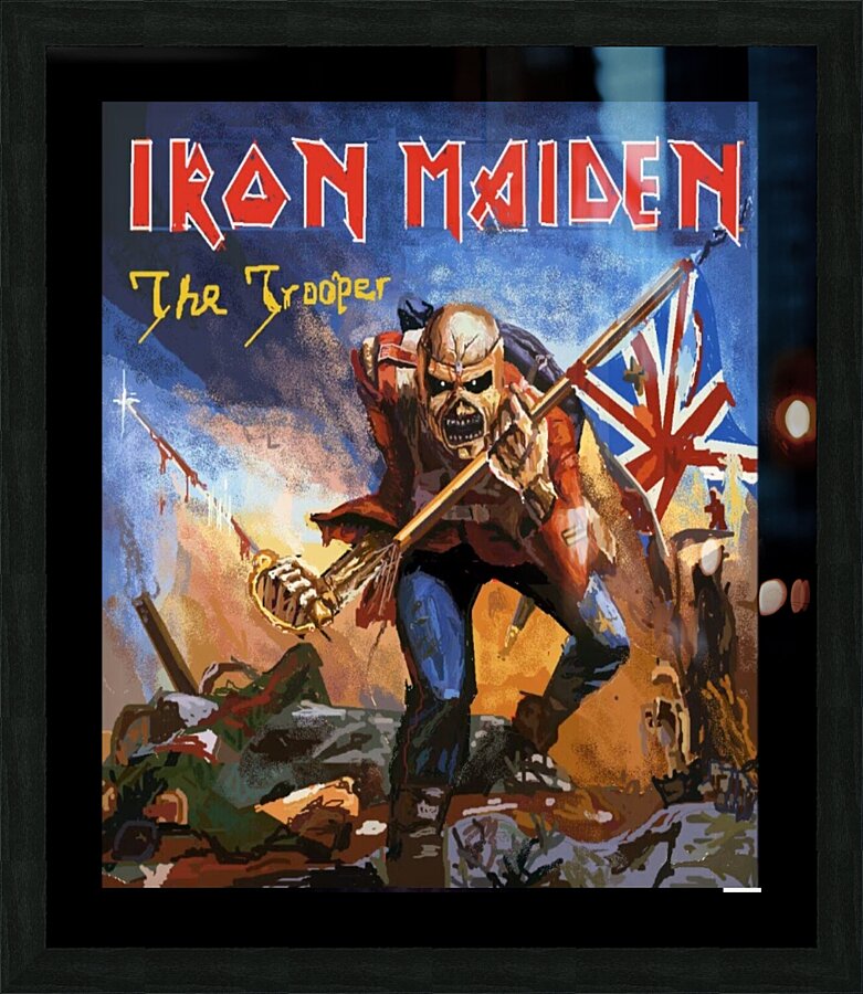 Iron Maiden Picture Frame print