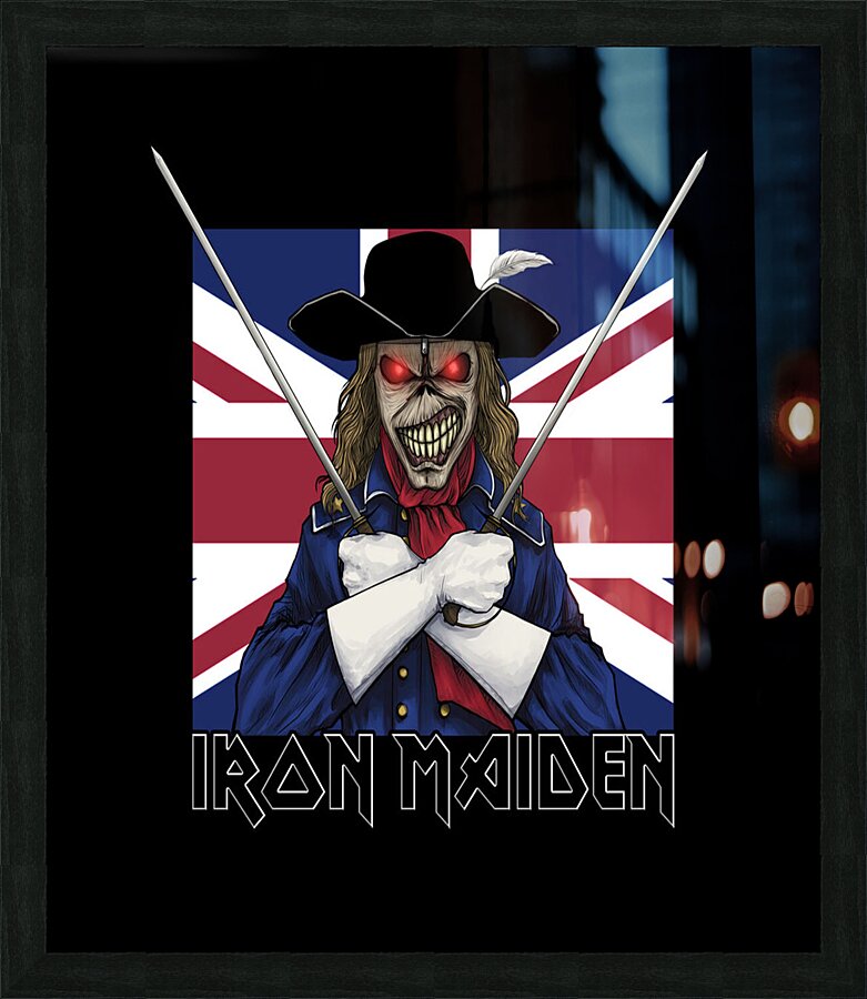 Iron Maiden Picture Frame print