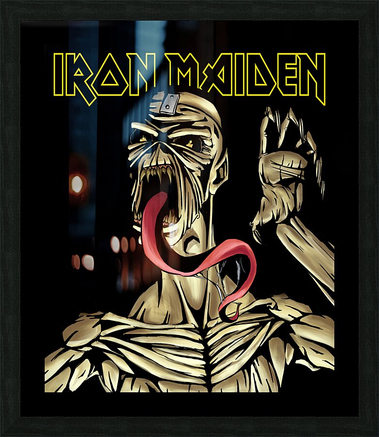 Iron Maiden Picture Frame print