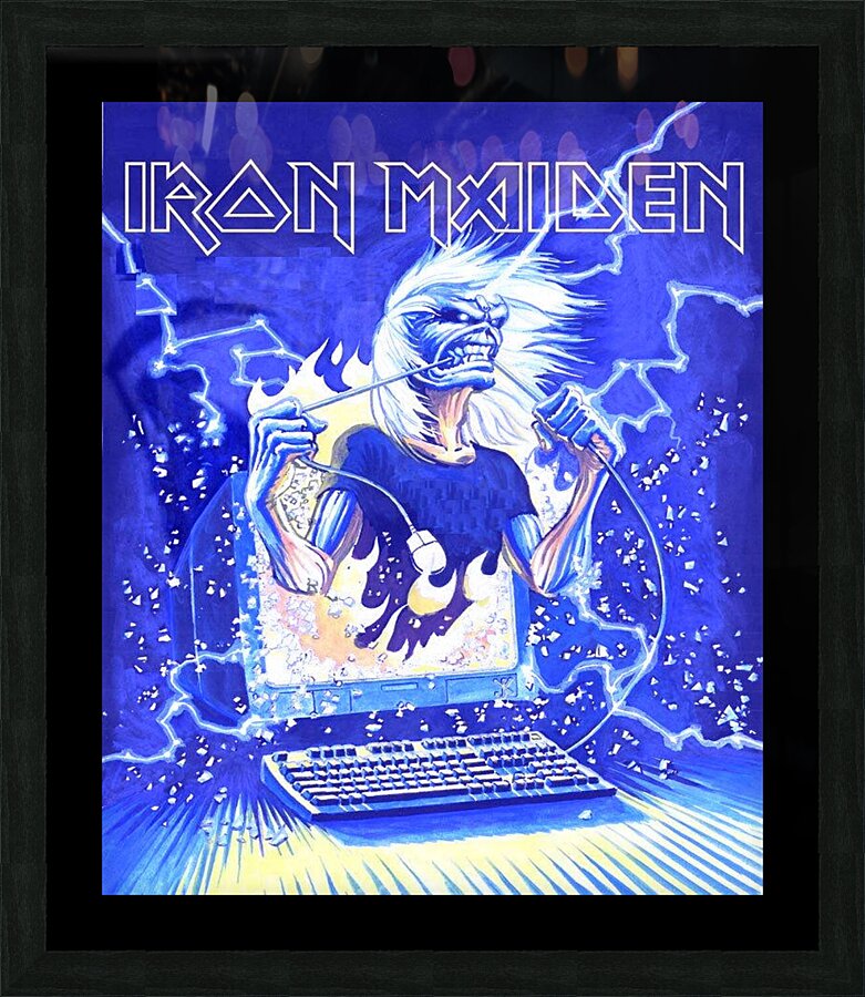 Iron Maiden Picture Frame print