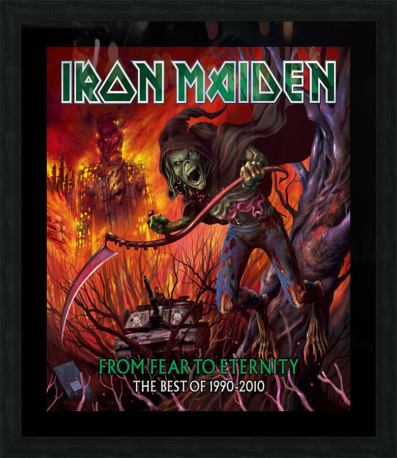 Iron Maiden Picture Frame print