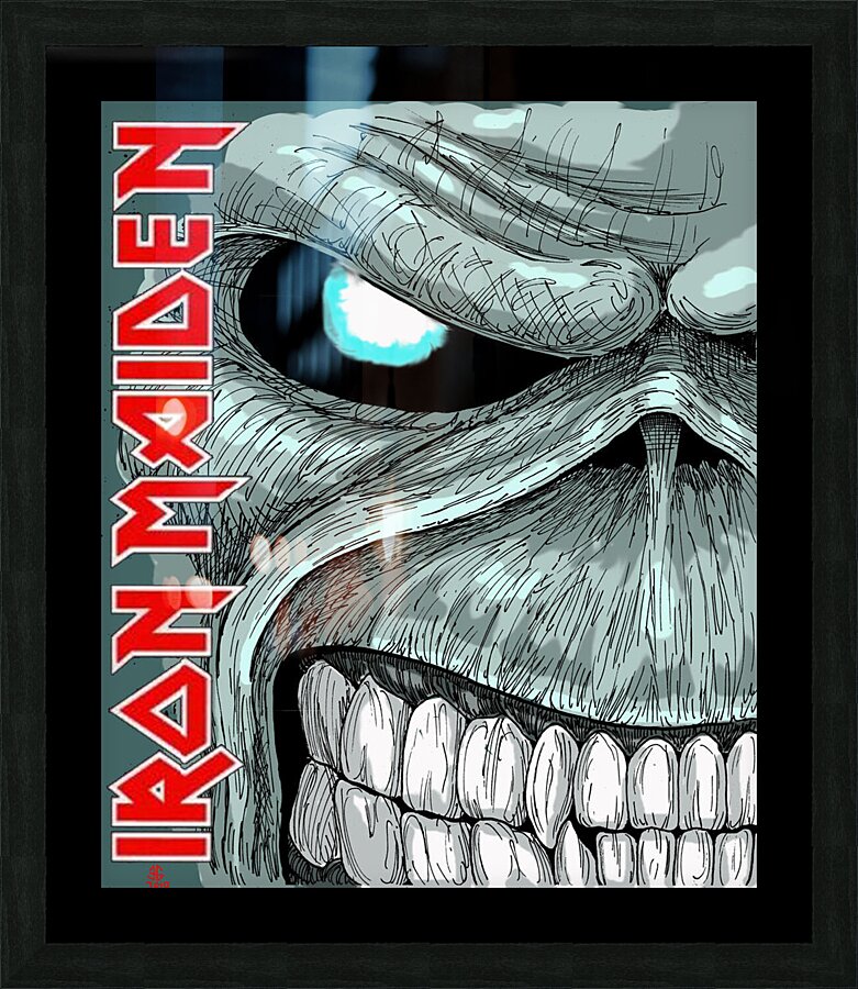 Iron Maiden Picture Frame print