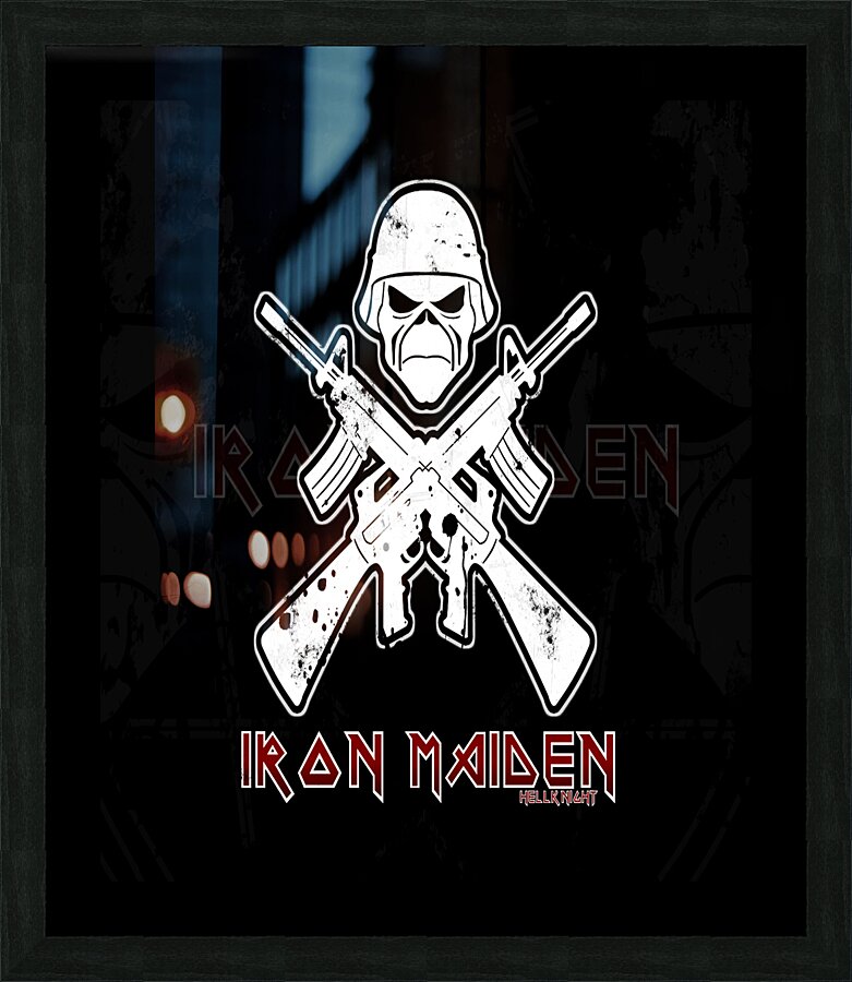 Iron Maiden Picture Frame print