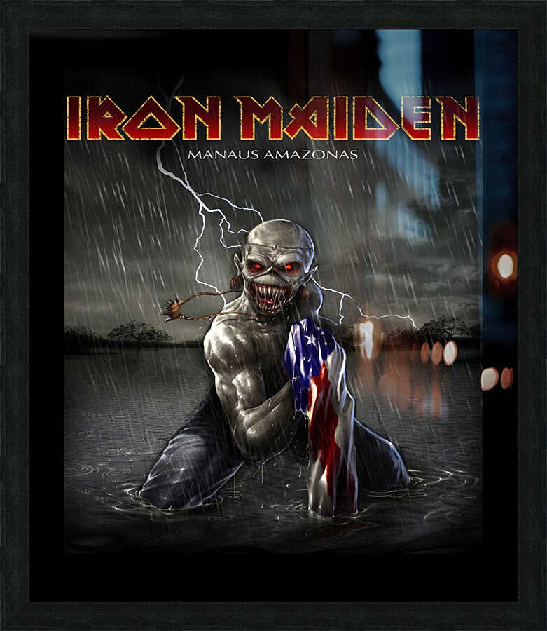 Iron Maiden Picture Frame print