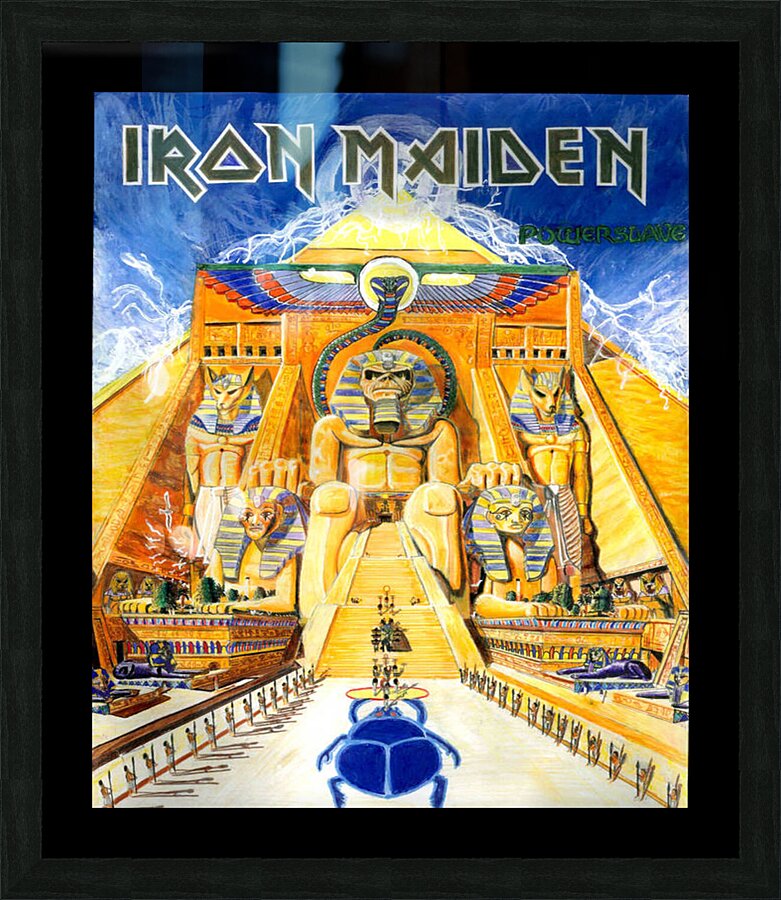 Iron Maiden Picture Frame print