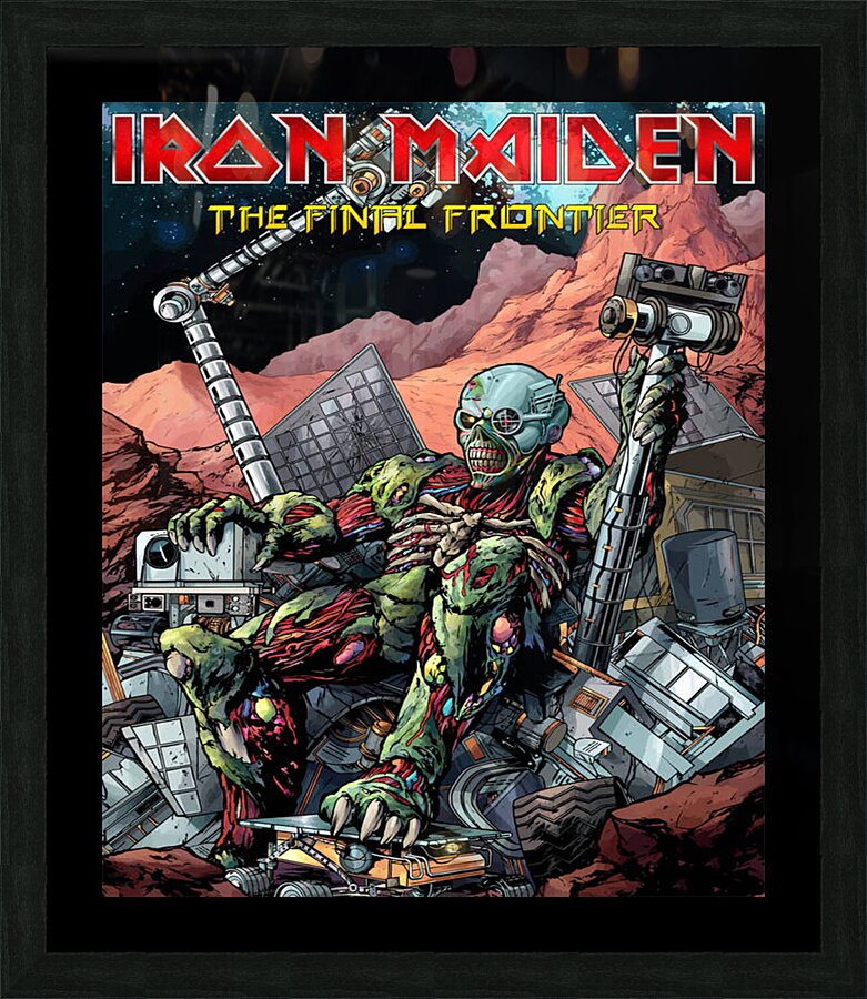 Iron Maiden Picture Frame print