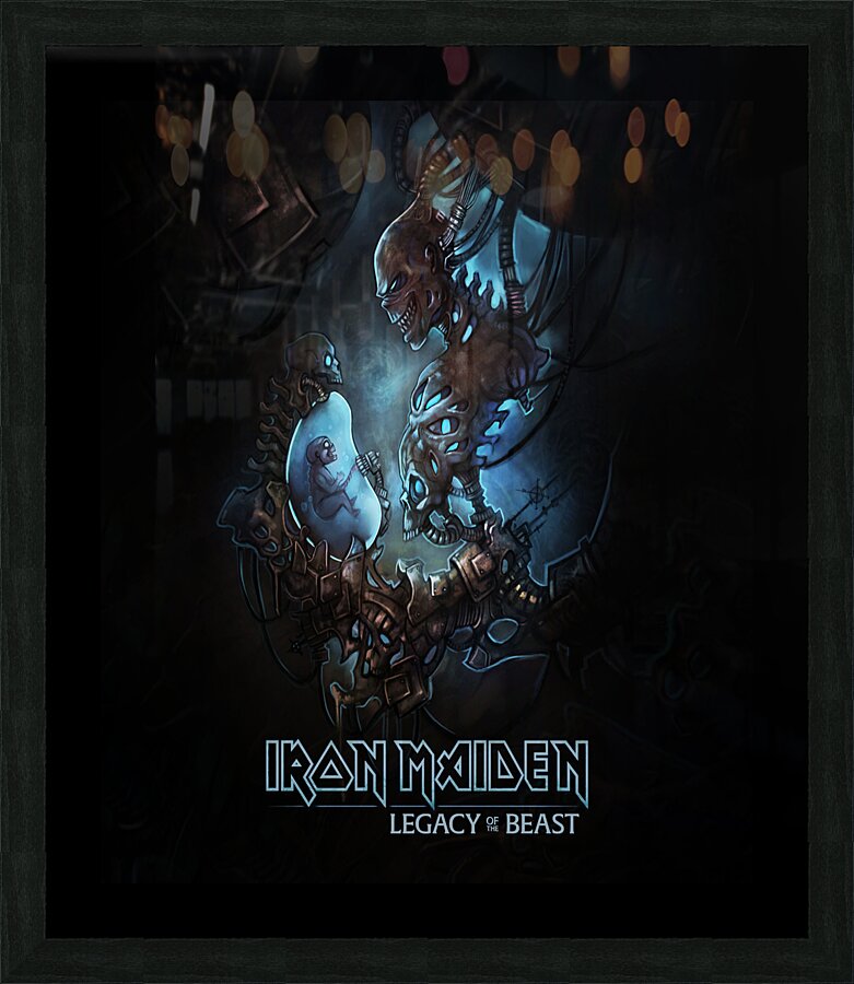 Iron Maiden Picture Frame print
