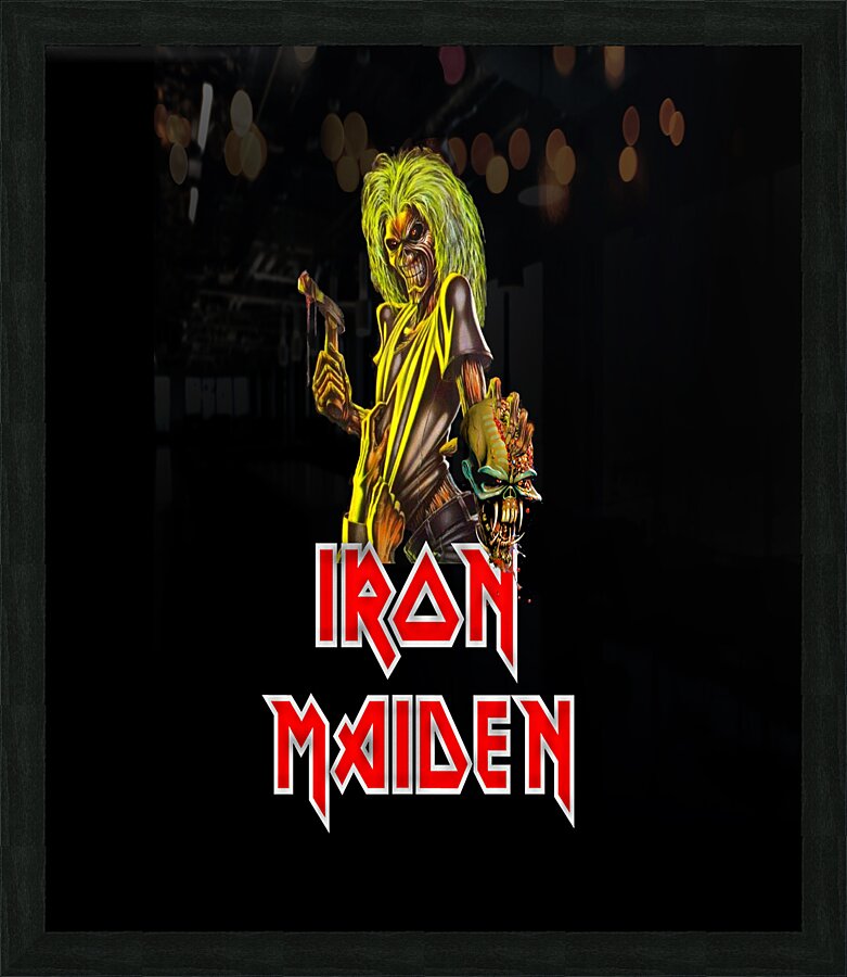 Iron Maiden Picture Frame print