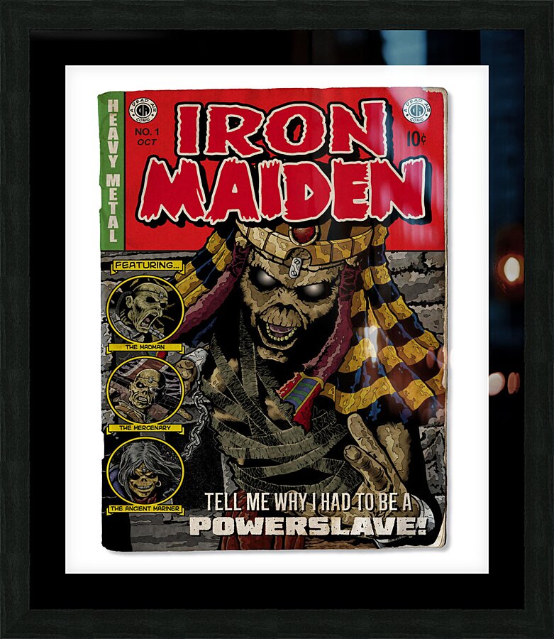Iron Maiden Picture Frame print
