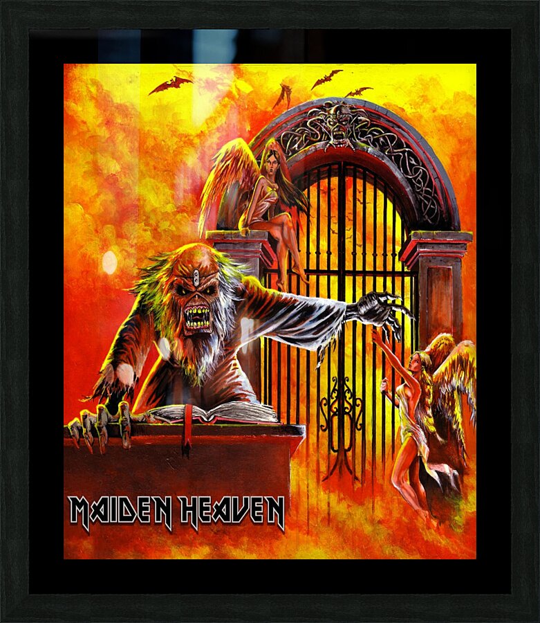 Iron Maiden Picture Frame print