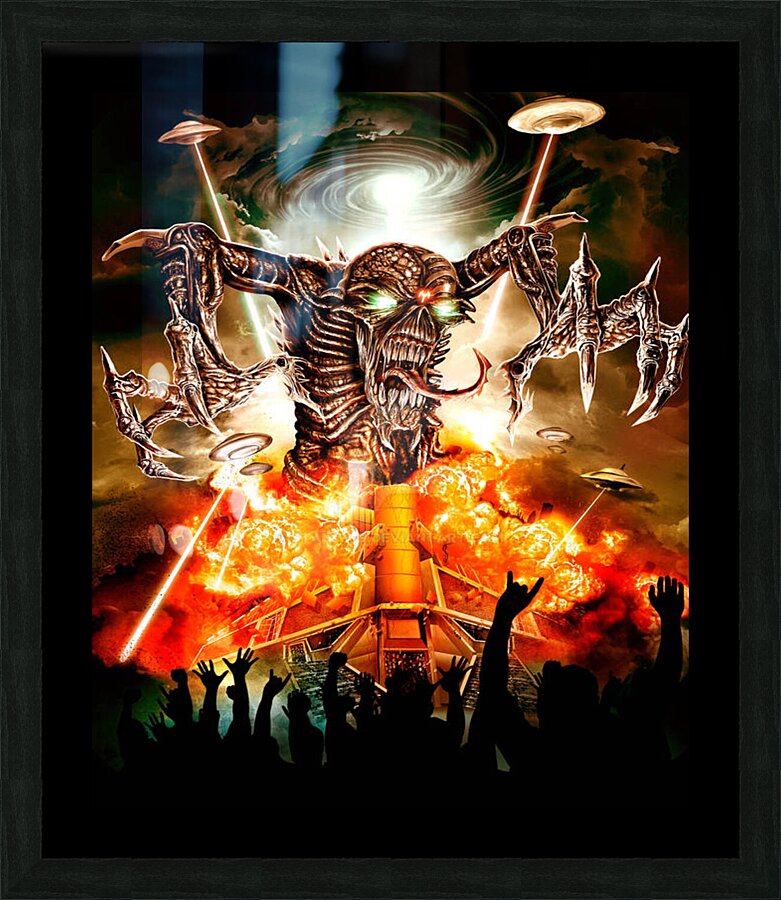 Iron Maiden Picture Frame print