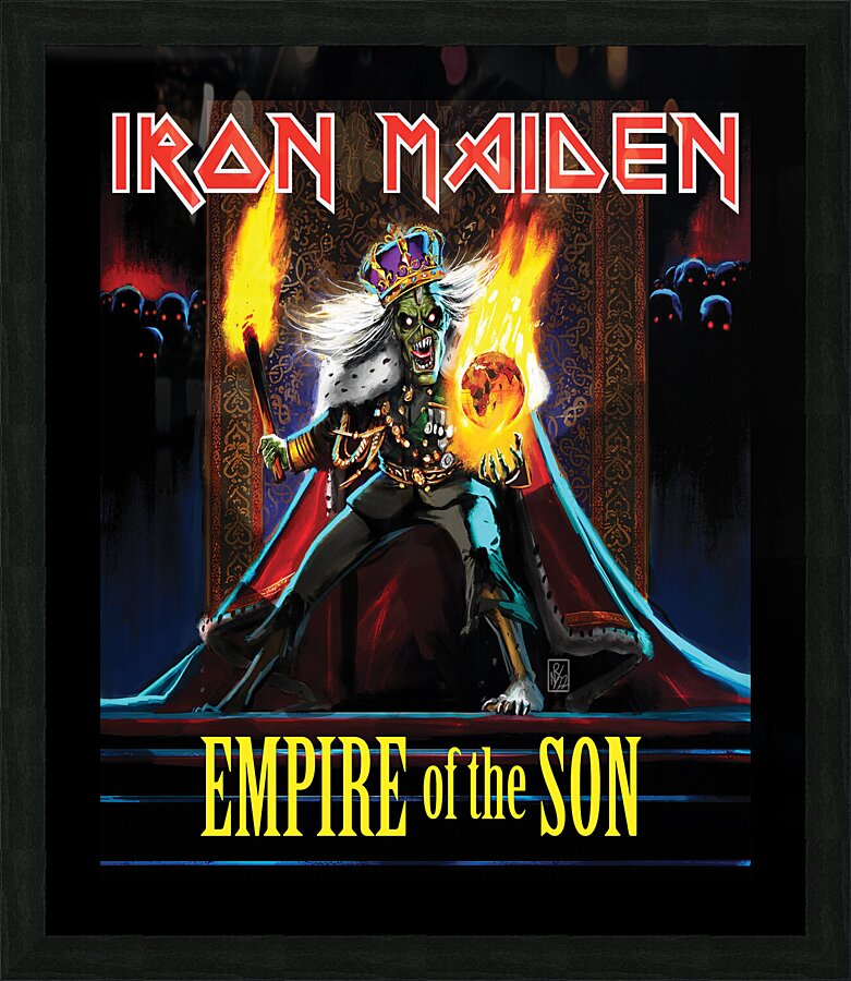 Iron Maiden Picture Frame print