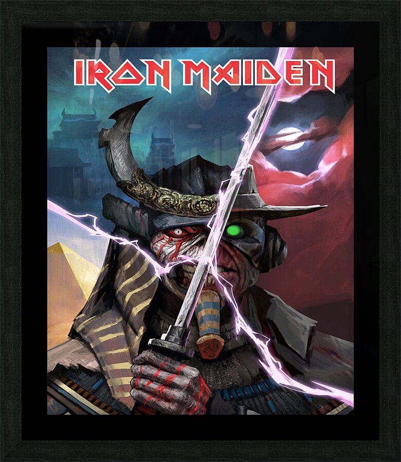 Iron Maiden Picture Frame print
