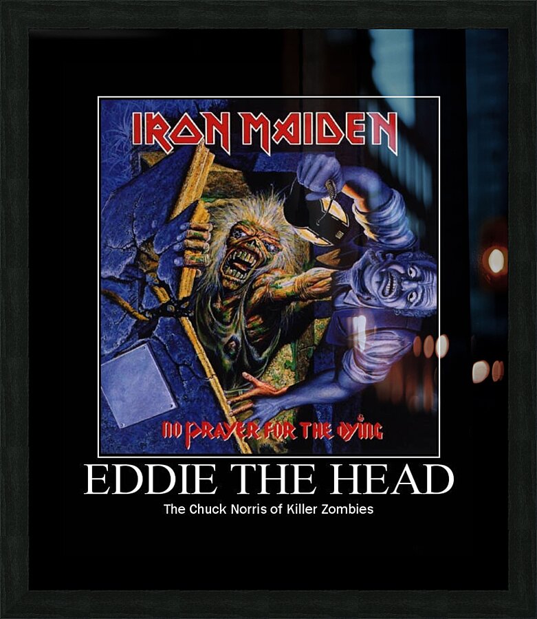 Iron Maiden Picture Frame print