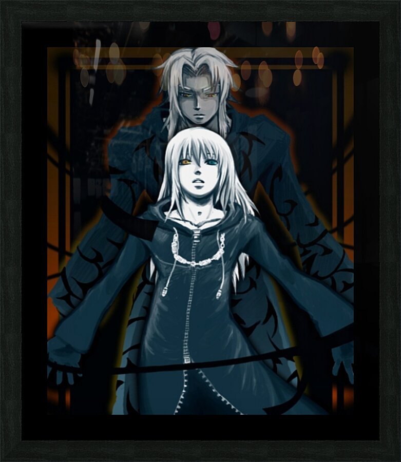 kingdom hearts Picture Frame print
