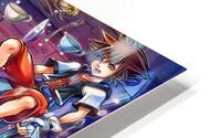 kingdom hearts HD Metal print
