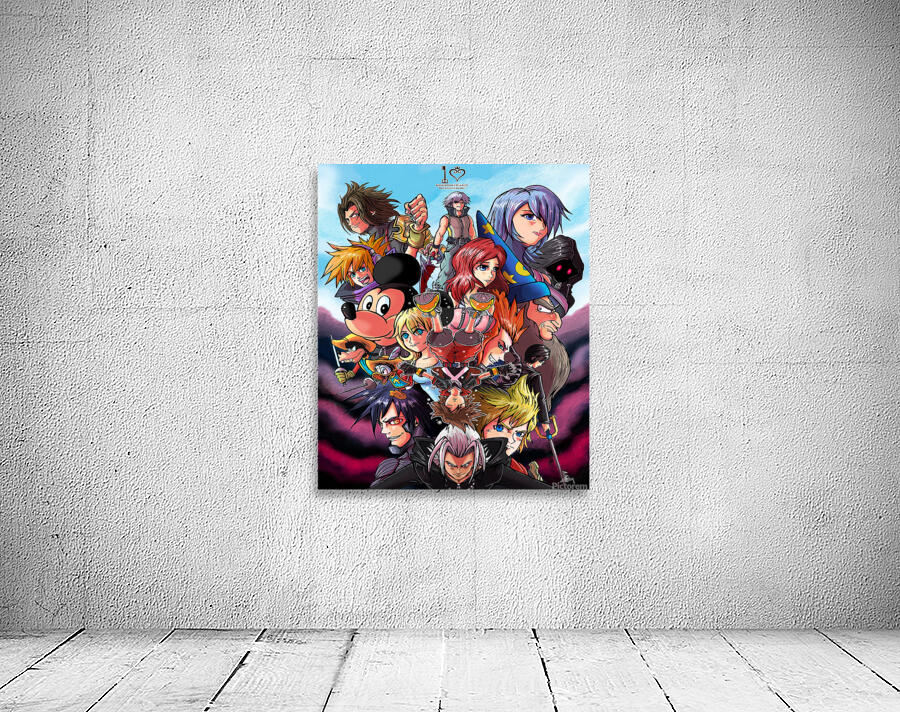 kingdom hearts Wall Preview