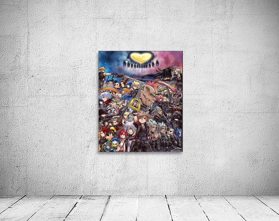 kingdom hearts Wall Preview