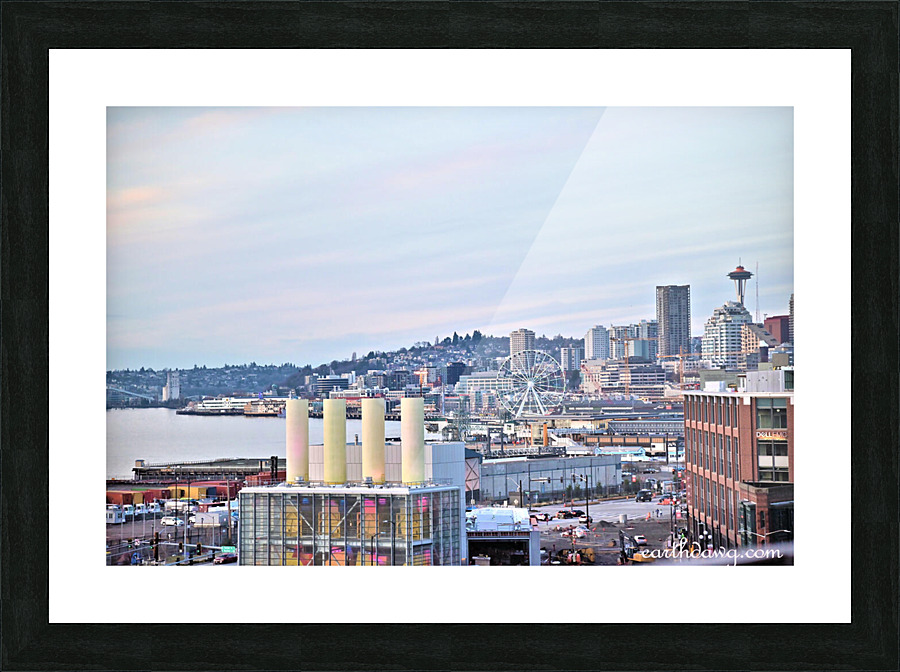 Seattle Picture Frame print
