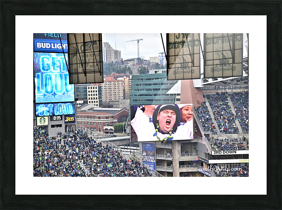 Louder Picture Frame print