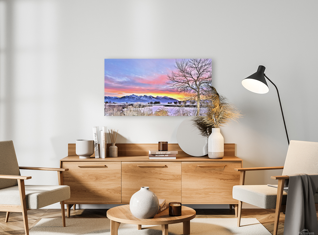 Winter Sunrise Reproduction