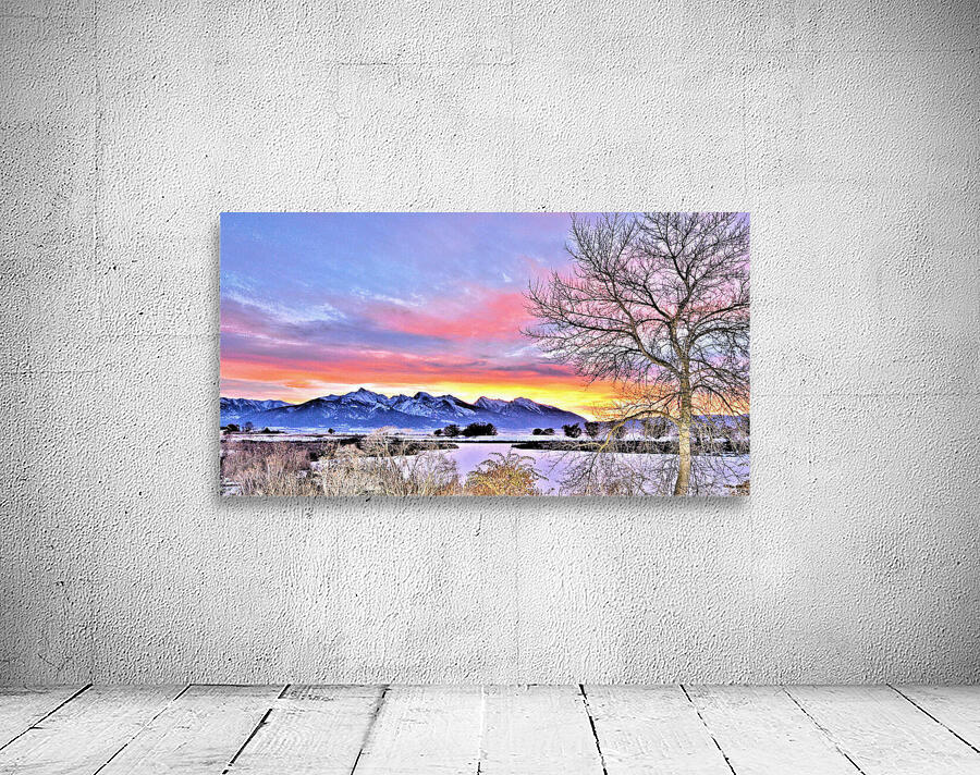 Winter Sunrise Wall Preview