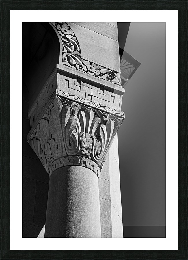A Column for Lily Picture Frame print