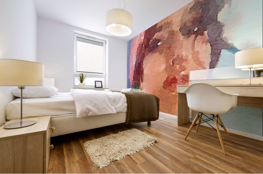 Esmeralda Mural print