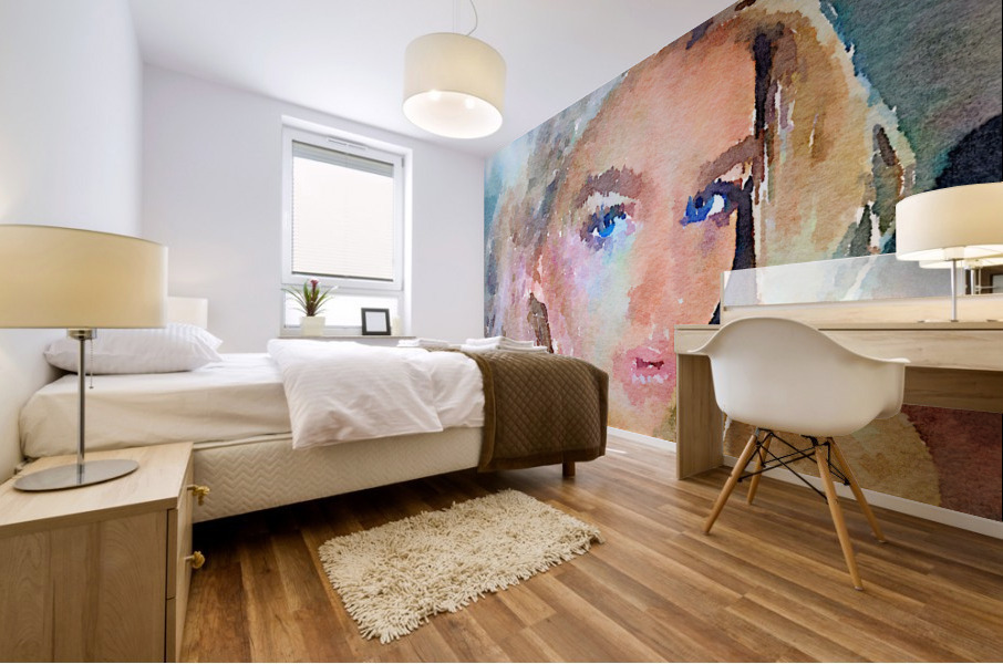 Leila Mural print