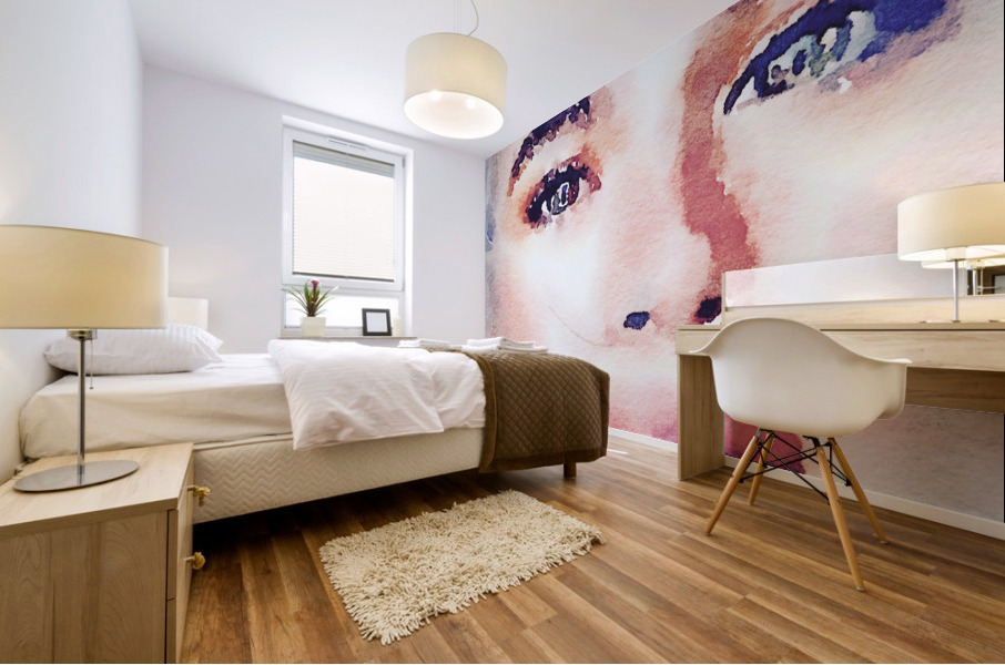 Caroline Mural print
